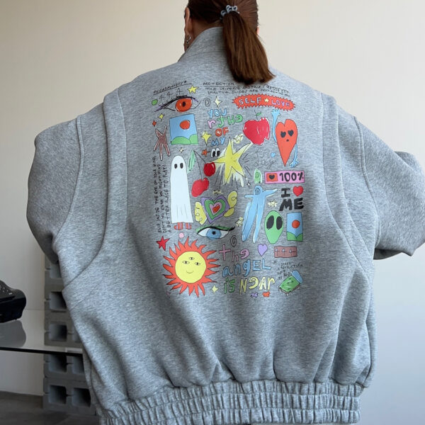 Trendy Loose Stand Collar Flight Jacket – Stylish Fall Winter Outerwear for Women