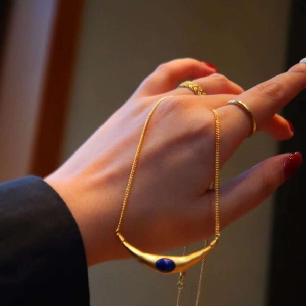 Titanium steel personality necklace