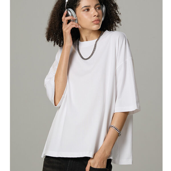 Men’s Boxy Fit Cotton T-Shirt – Casual Short Sleeve Tee with Relaxed Silhouette