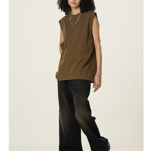 Men’s 240G Cooling Sleeveless Tank Top – Quick-Dry Athletic Basketball Vest for Summer